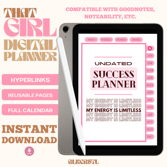 Done For You (DFY) Simple Digital Planner WITH PLR & MRR.